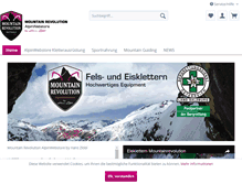 Tablet Screenshot of mountainrevolution.at